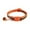 Orange, variant on Breakaway Cat Collar with Reflective Nylon Strip and Bell, Safe and Durable, Reflective Cat Collars with Bells, Safety Buckle Kitten Collar, Adjustable, Ideal for Girl Male Cats, Pet Supplies