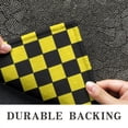 thumbnail image 6 of Yellow and Black Checkered Pattern Door Rugs,Washable Non Slip Door Mats Indoor,Decorative Door Mats,Entry Mat Indoor for Entrance,Bedroom,Kitchen,Bathroom,17"x30", 6 of 6