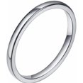 thumbnail image 1 of HAHDAXIA 2MM Tungsten Carbide Stackable Ring Plain Wedding Band, 1 of 4