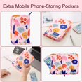thumbnail image 4 of Cartera para pasaporte de viaje XCF Estampado Floral, 4 of 4