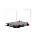 thumbnail image 4 of Deluxe Clear Acrylic Lacrosse Helmet Display Case with Red Risers (A002-RR), 4 of 6