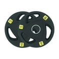 thumbnail image 3 of HAJEX Olympic Rubber Tri-Grip Plates Set 2 inch - 132LB Set - ( 11LB, 22LB, & 33LB), 3 of 5