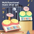 thumbnail image 2 of Baby Musical Keyboard Piano Drum Set,Musical Instruments Playset for Kids,Electronic Musical Instruments Toys for Boy Girl Gifts Green, 2 of 6