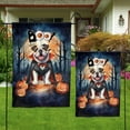 thumbnail image 4 of Happy Halloween Vampire Bulldog BOO with Pumpkins Fun and Spooky Garden Flag 12x18in Double Sided Dog Lover Gifts Idea Outdoor Decor - 00018, 4 of 5