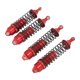 thumbnail image 5 of 4 Uds amortiguador trasero delantero amortiguador de aleación de aluminio accesorios de amortiguador aptos para coche TRAXXAS SLASH 1/10 RC rojo, 5 of 14
