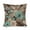 Pattern-2, variant on Summer Pillow Covers Brown Cream Grey Teal Floral Pillow Cases 16"x16" Watercolor Flower Rustic Abstract Modern Outdoor Square Pillow Cushion Cases Decorative Couch Pillow Cover for Sofa