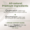 thumbnail image 4 of Gade Nutrition Quercetin with Bromelain, Vitamin D, Vitamin C and Zinc - 240 Veggie (Non-GMO, Gluten-Free, Vegan - Made in the USA), 4 of 7