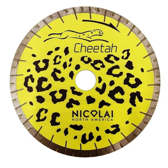 Nicolai Cheetah - 16" Silent Core Bridge Saw Blade for Blade Quartzite