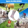 thumbnail image 4 of Neenca 2-Pack Ankle Brace Support for Men & Women,Plantar Fasciitis Socks with Arch Support Compression Ankle Support Foot Sleeve,Ligament Damage, Achilles Tendonitis, Sprained Ankle, 4 of 9
