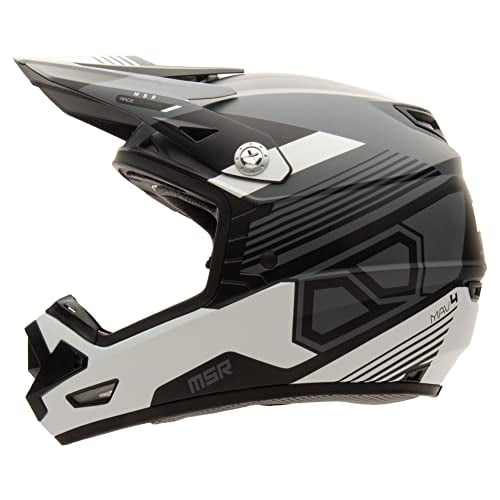 MSR Mav4 Sensor Helmet w/MIPS (Small, White/Black) Motorcycle Dirt Bike Off Road
