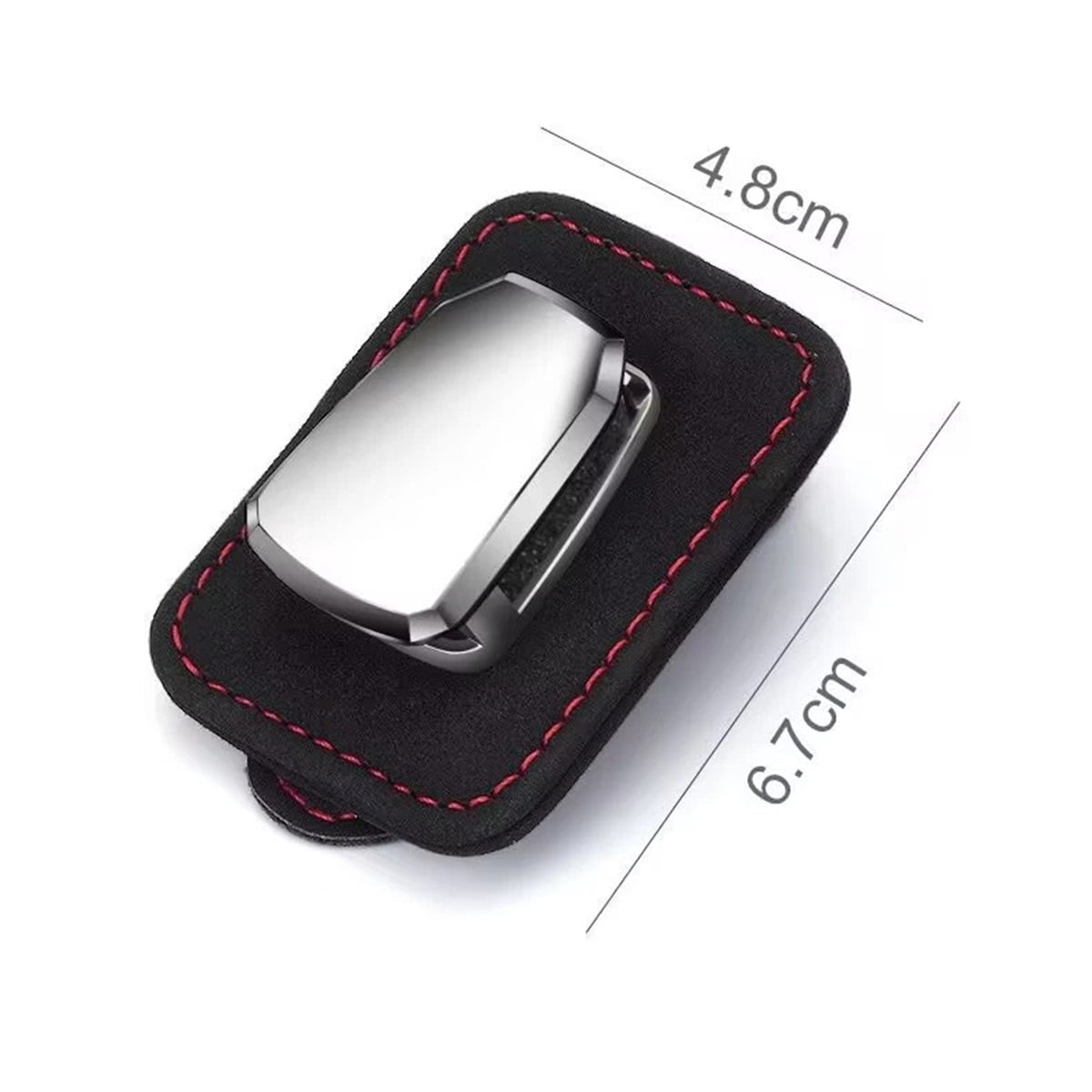 Sunglasses Holder for Car, One-Handed-Operation Leather Sunglasses Clip for Car Sun Visor, 5Pack Durable Eyeglasses Holder and Ticket Card Clip, Auto Interior Car Visor Accessories