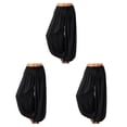 thumbnail image 4 of Pantalones de pierna ancha para mujer y niña Minnieouse talla grande para Yoga y baile, 4 of 6