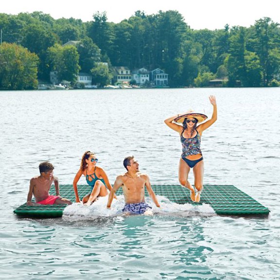 Aqua Leisure 11 Foot Inflatable and Supersized Floating Party Platform