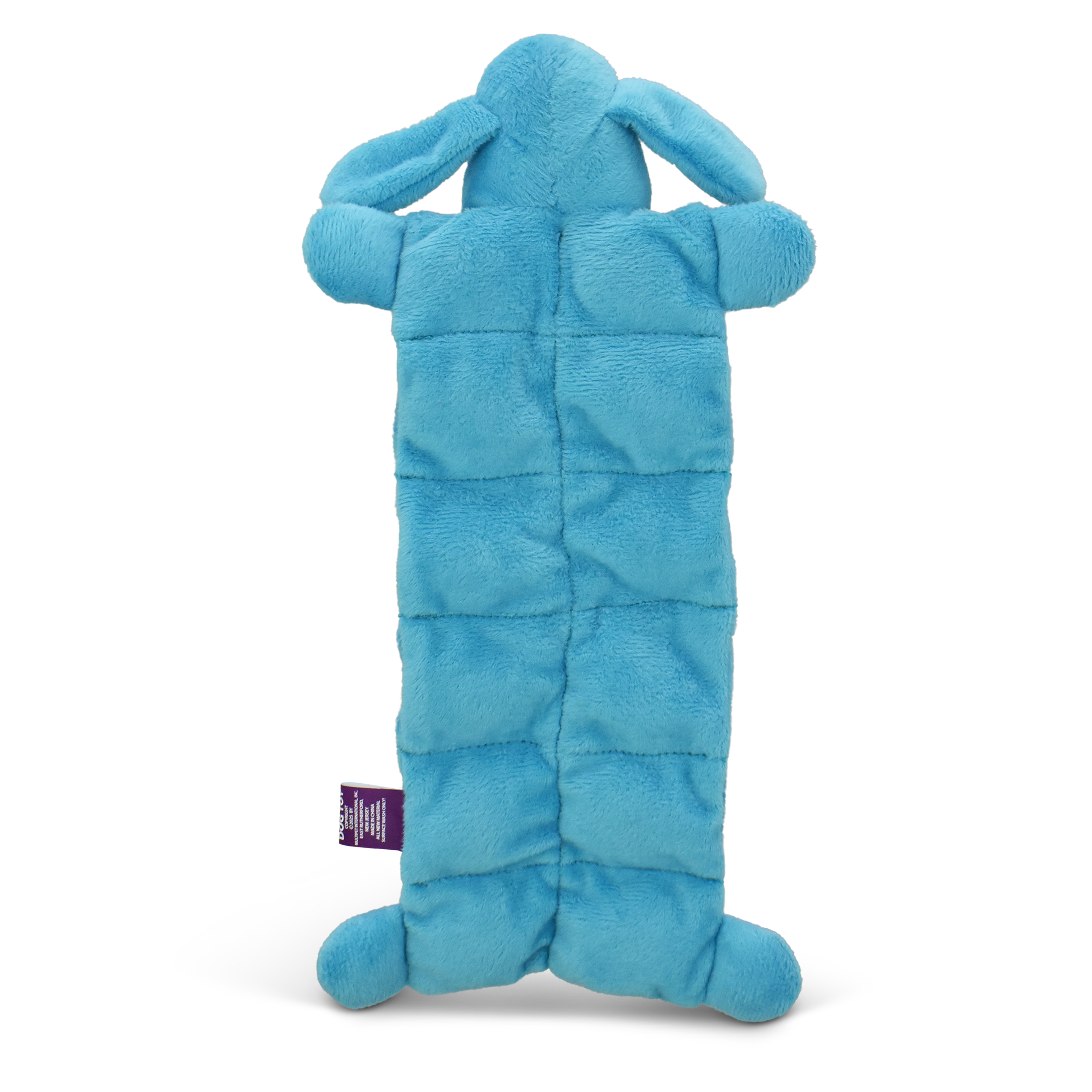 Multipet Smiling Loofa Mat Plush Dog Toy, 12 inches photo 6