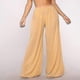 thumbnail image 1 of Boho High Waist Wide Leg Mesh Trousers for Women Beachwear Sheer Long Pants, 1 of 4