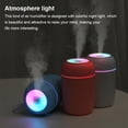 thumbnail image 4 of Humidificador de aire Recargable Oficina USB Humidificación Timing Difusor Continuo / Intermitente Ajustable Travel Mist Maker Pink Inevent HA059408-02B, 4 of 7