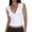 White, variant on EMMIOL Women's Deep V-Neck Crop Tank Top Stretchy Sleeveless Going Out Top Fall Y2K Style