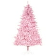 thumbnail image 1 of HOMCOM 5FT Artificial Christmas Tree with Automatic Open for Party Pink, 1 of 10