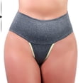 thumbnail image 2 of Braguitas femeninas de cintura alta con hilo dental y compresión normal de fitness Promoción de compresión ligera Deng Xun unisex, 2 of 2