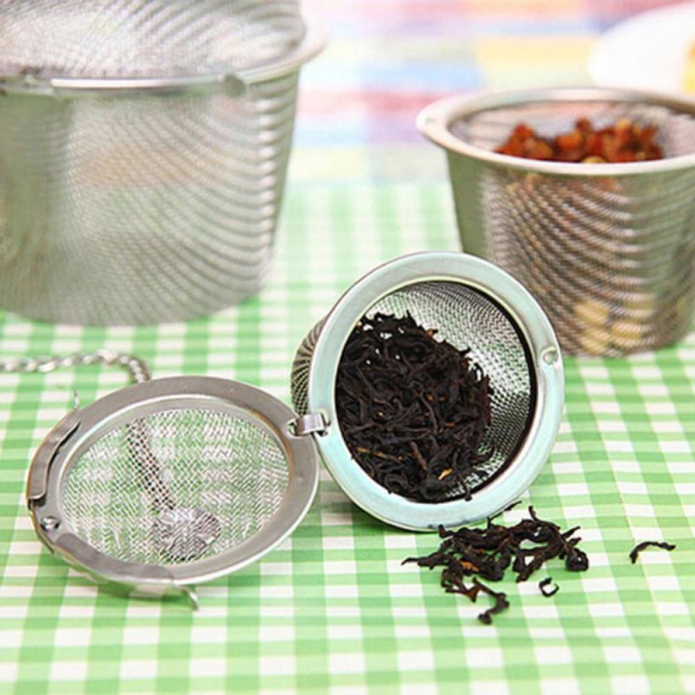 Stainless Steel Kitchen Reusable Tea Tenni Stew Spice Herbal Coffee Sieve Filter 