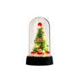 thumbnail image 3 of YingYouFu Lighted Christmas Cloche Decor, Battery Operated Mini Scene Ornament, Tabletop Tree Dome Decoration for Party Home Gift Present Display, 3 of 7