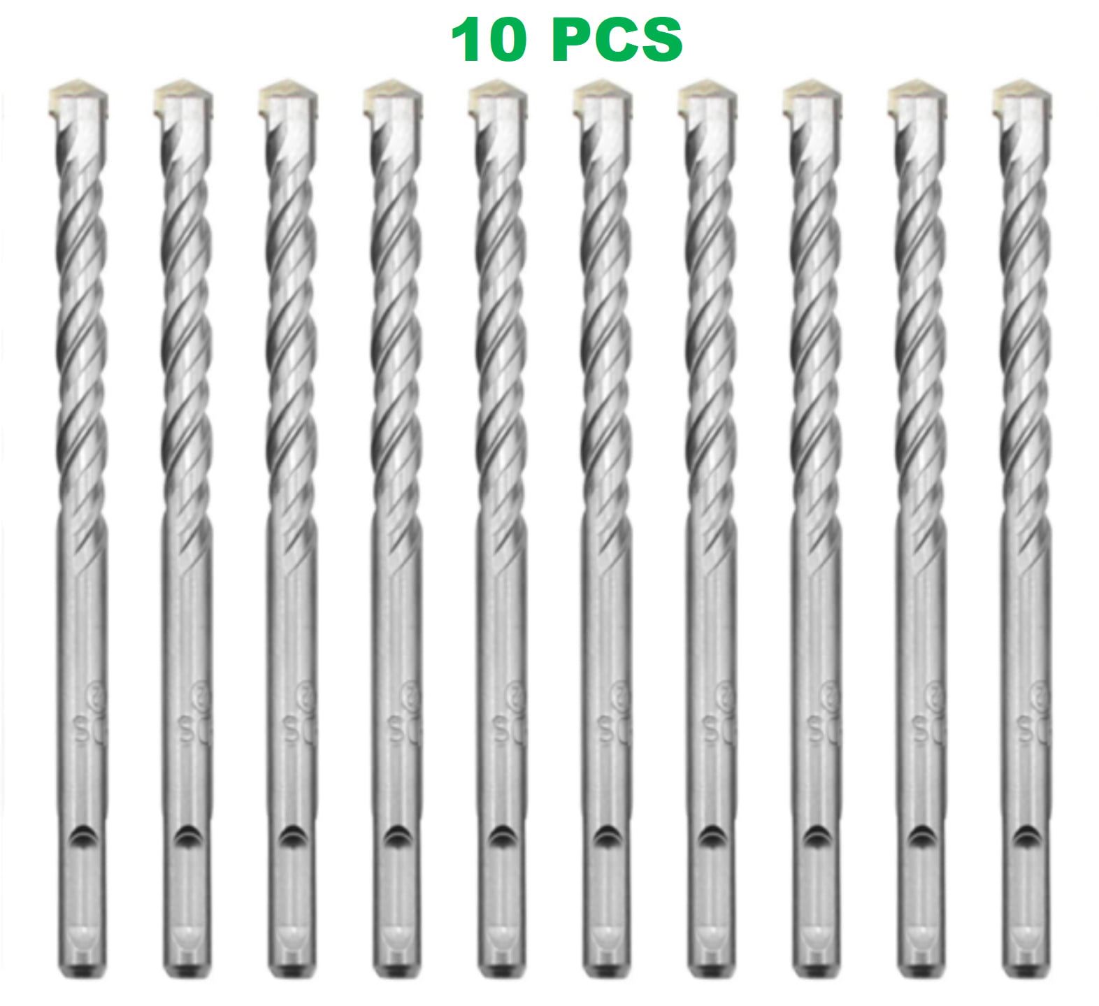5Pcs 1/4"x6" SDS-Plus Rotary Hammer Drill Bit Carbide Drill Mason Concrete Stone 