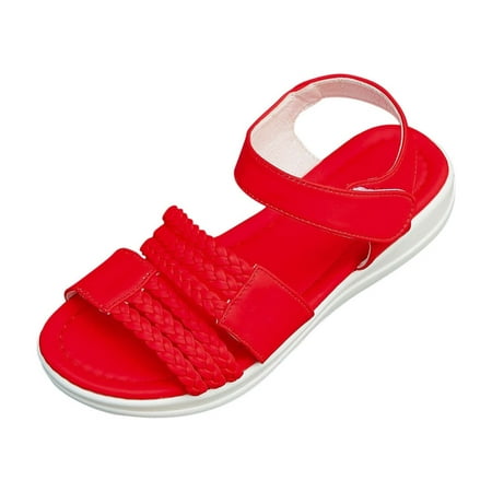 

Wedge Sandals for Women Ladies Open Toe Faux Leather Sandals Easy Fasten Roman Sandals Peep Toe Ankle Strap Summer Shoes for Walking Hiking Outdoors & Trekking