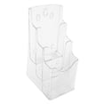 thumbnail image 4 of OUNONA Acrylic Display Stand 1Pack Brochure Holder Stand for Office File Rack Retail Store Usage, 4 of 8