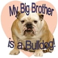 thumbnail image 2 of CafePress - Bulldog Bro -  Round Wood Ornament 4", 2 of 2