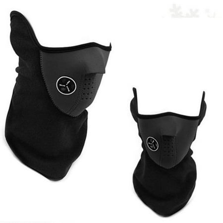 Motorcycle Cycling Balaclava Ski Half Face Mask Under Helmet Neck Warmer (Best Womens Ski Helmets 2019)