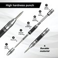 thumbnail image 2 of Automatic Center Punch - Spring Loaded Center Punch for Wood, Wall, Plastic, Soft Metal, Glass, 2 of 5