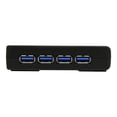 thumbnail image 4 of StarTech.com Hub USB 3.0 4 Ports avec Adaptateur Secteur - Hub d'Extension Portable Multiport USB-A Dock IT Pro - Hub USB pour PC/Mac (ST4300USB3) - Hub - 4 x SuperSpeed USB 3.0 - de Bureau - pour P/N : 2SD4FCRU3, MSDAEDU3CA, SDMSRWU3AC, USB312SAT3CB, USB15CBM2MB, USBEM1BLM, USBEM1BLM, USBTW, 4 of 4