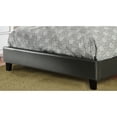 thumbnail image 4 of Silver Faux Leather Upholstered Full Bed For Modern Bedroom With Headboard Size And Tufting, 4 of 5