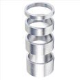 thumbnail image 2 of 12 Unids 5/10/15/20 mm Auriculares de Aleación de Aluminio Stem Spacer 28.6Mm Tapa de Arandela de Horquilla para Ciclismo de Carretera, Plata, 2 of 2