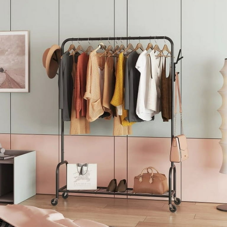 Mobile wardrobe rack sale
