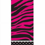 Creative Converting Pink Zebra Boutique Swankies, 10pk