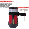 thumbnail image 4 of Zapatos para perros QUMY para perros grandes, botas para perros medianos y, 4 of 5