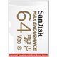 thumbnail image 1 of Tarjeta TF MicroSDHC SanDisk MAX Endurance de 64 GB (SDSQQVR), 1 of 1