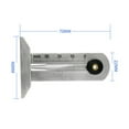 thumbnail image 2 of Stainless Steel Car Tyre Tire Tread Depth Gauge Meter Ruler Caliper Measure Tool, 2 of 6