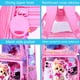 thumbnail image 5 of Mochila Transparente AGSDON para Niñas con Lonchera - Diseño de Gato, 5 of 8