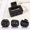 thumbnail image 2 of Small Claw Clips, 10 Pcs Square Matte Hair Clips, 5 Color Hair Claw Clips for Thin Medium Thick Hair, Nonslip Hair Claws for Women Girls, Hair Accessories, 2 of 4