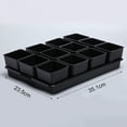 thumbnail image 4 of Flmtop Resin Nursery Pot Flower Container Breathable Propagation Succulent Planter, 4 of 9