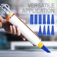 thumbnail image 6 of Omeite 1 Set Caulking Nozzle Tips Caulking Tips Caulking Tools Caulk Extension Nozzle Reusable Caulking Nozzle Applicator Caulking Finisher Kit, 6 of 6