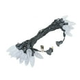 thumbnail image 2 of 25 Foot C9 LED Outdoor Lighting Christmas Pre-Lamped String Light Set, Warm White, Black Wire, 25 Bulbs, 2 of 2