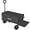 Black, variant on Whitsunday Collapsible Wagon with Tailgate, Heavy Duty Utility Beach Wagons Carts with All-Terrain Big Wheels for Outdoor Camping Sports Garden Beach Grocery Black