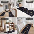 thumbnail image 5 of Dark Blue Celestial Body Pattern Kitchen Rugs Sets Of 3,Kitchen Runner Rugs Non Skid Washable,Decorative Kitchen Floor Mats for Kitchen,Sink,Laundry,17"x30"+ 17"x47" + 17"x59", 5 of 6