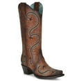 thumbnail image 2 of Corral Boots Womens Milagro Embroidered Snip Toe Cowboy  Mid Calf Boots, 2 of 4