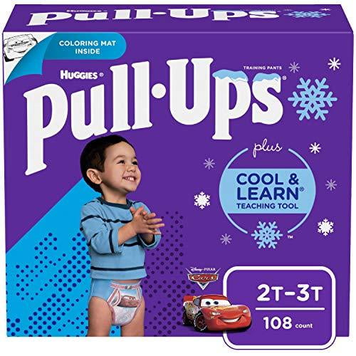 Pull-Ups Boys' Potty Training Pants, Economy Pack, Size: 2T - 6T