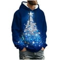 thumbnail image 6 of Christmas Hoodies for Men Oversize Ugly Christmas 3D Novelty Pullover Long Sleeve Holiday Sweatshirts, 6 of 6