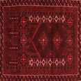 thumbnail image 1 of Ahgly Company Indoor Square Southwestern Red Country Area Rugs, 5' Square, 1 of 4